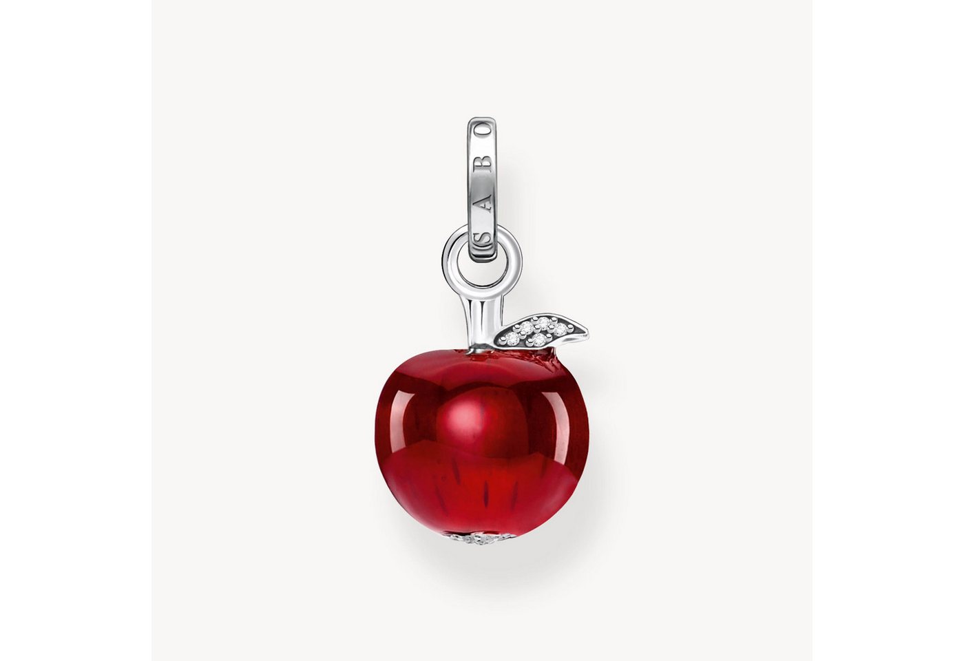 THOMAS SABO Kettenanhänger THOMAS SABO Anhänger Apfel rot THOMAS SABO Kettenanhänger THOMAS SABO Anhänger Apfel rot von THOMAS SABO