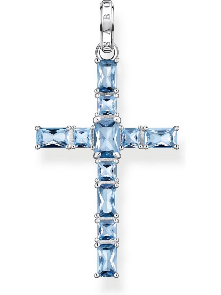THOMAS SABO Kettenanhänger Thomas Sabo Damen-Anhänger 925er Silber Spinell von THOMAS SABO