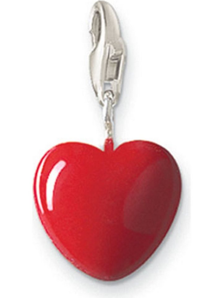 THOMAS SABO Kettenanhänger Thomas Sabo Damen-Charm 925er Silber Herz von THOMAS SABO