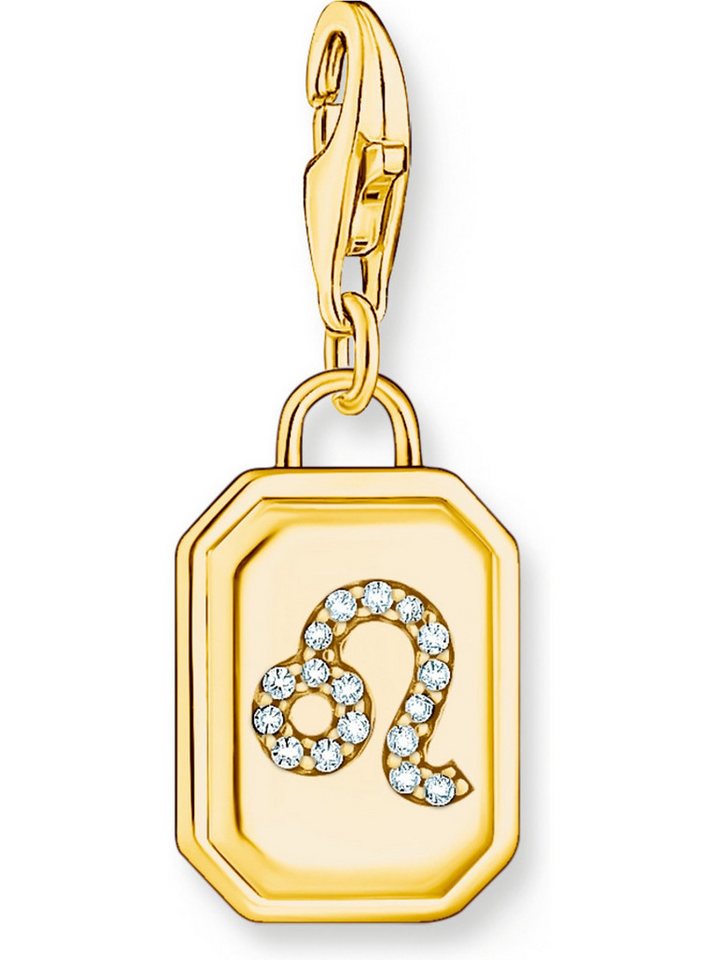 THOMAS SABO Kettenanhänger Thomas Sabo Damen-Charm 925er Silber Zirkonia THOMAS SABO Kettenanhänger Thomas Sabo Damen-Charm 925er Silber Zirkonia von THOMAS SABO