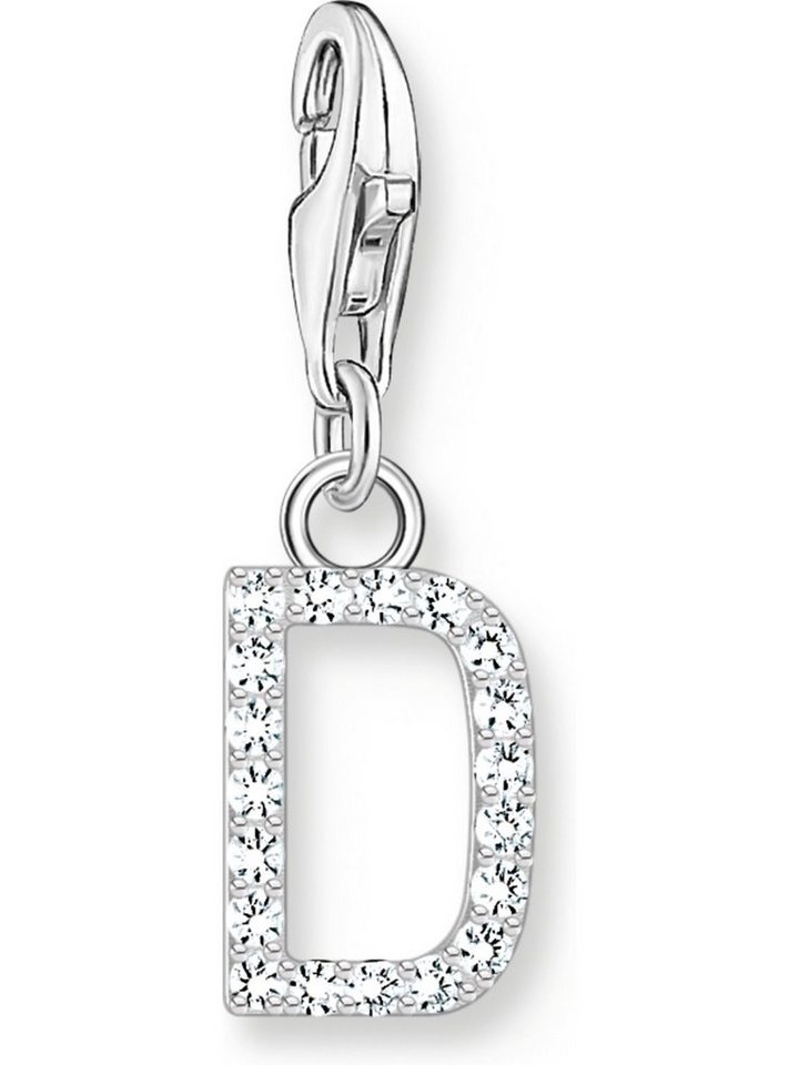 THOMAS SABO Kettenanhänger Thomas Sabo Damen-Charm 925er Silber Zirkonia THOMAS SABO Kettenanhänger Thomas Sabo Damen-Charm 925er Silber Zirkonia von THOMAS SABO