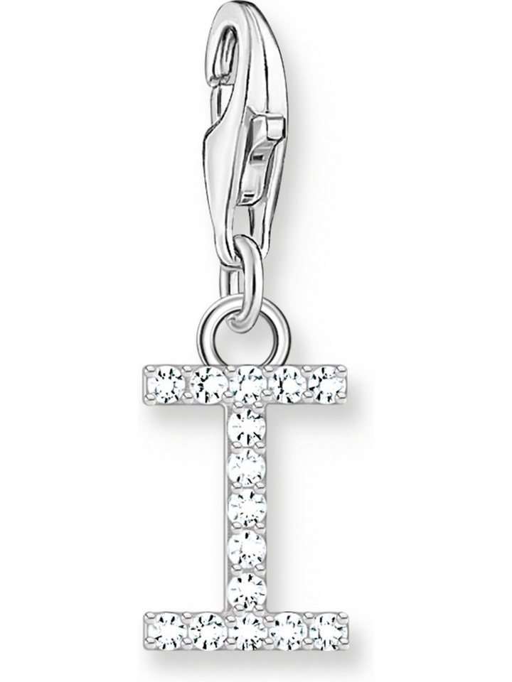 THOMAS SABO Kettenanhänger Thomas Sabo Damen-Charm 925er Silber Zirkonia von THOMAS SABO