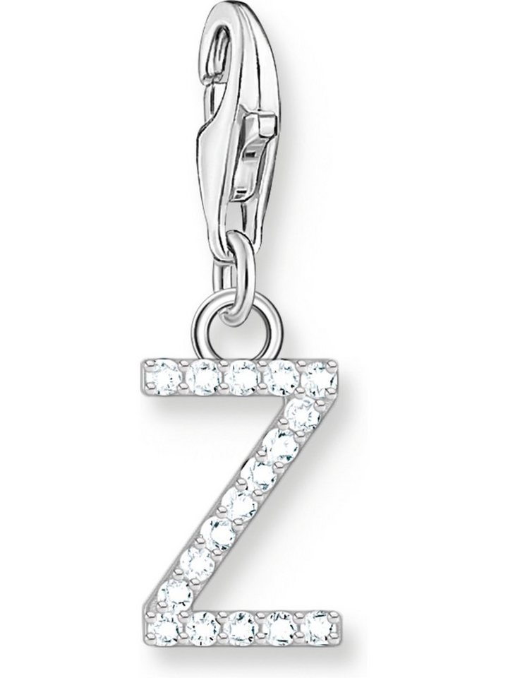 THOMAS SABO Kettenanhänger Thomas Sabo Damen-Charm 925er Silber Zirkonia von THOMAS SABO