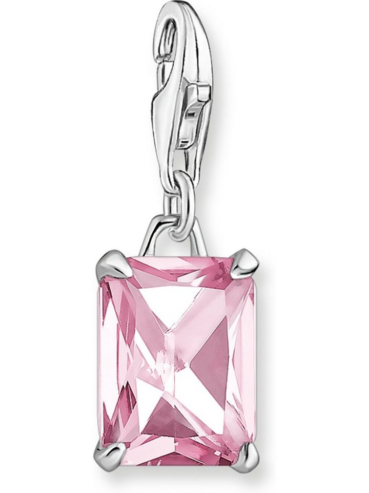 THOMAS SABO Kettenanhänger Thomas Sabo Damen-Charm 925er Silber Zirkonia von THOMAS SABO