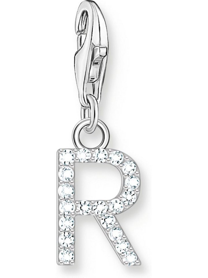 THOMAS SABO Kettenanhänger Thomas Sabo Damen-Charm 925er Silber Zirkonia von THOMAS SABO