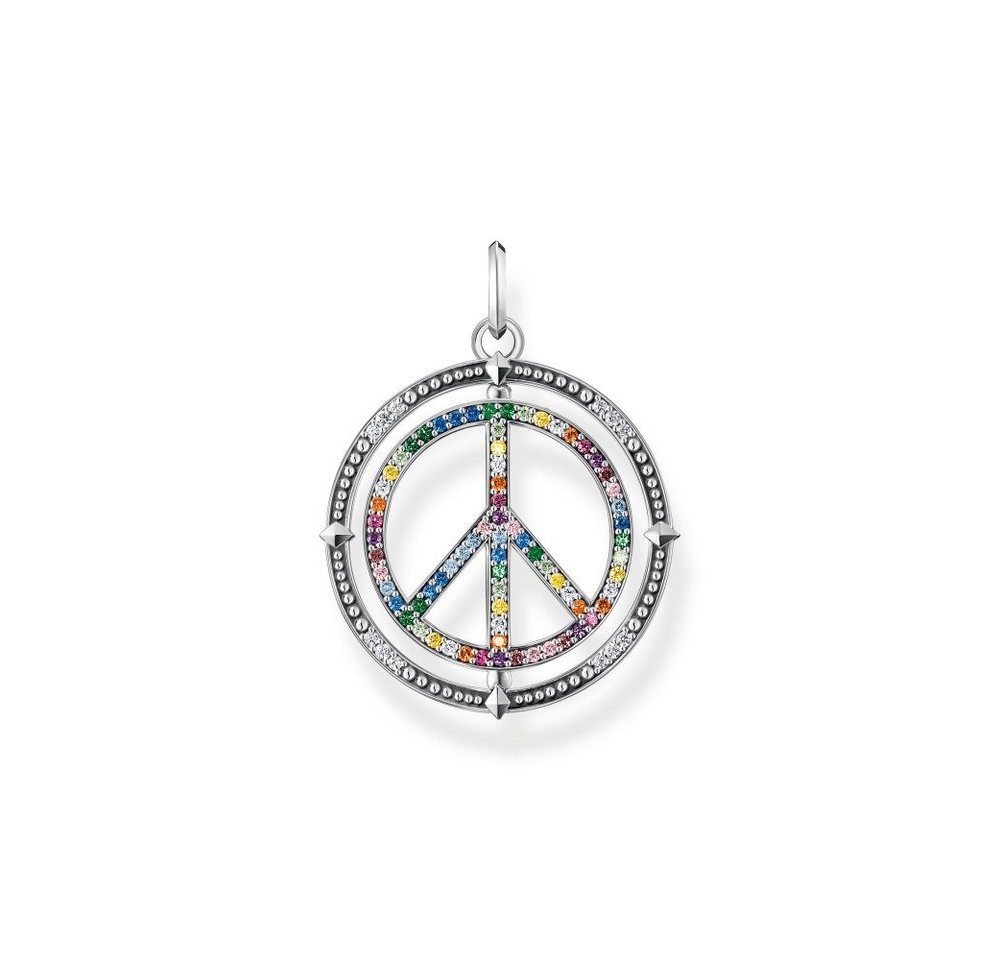 THOMAS SABO Kettenanhänger Thomas Sabo PE941-318-7 Anhänger Peace Rainbow THOMAS SABO Kettenanhänger Thomas Sabo PE941-318-7 Anhänger Peace Rainbow von THOMAS SABO