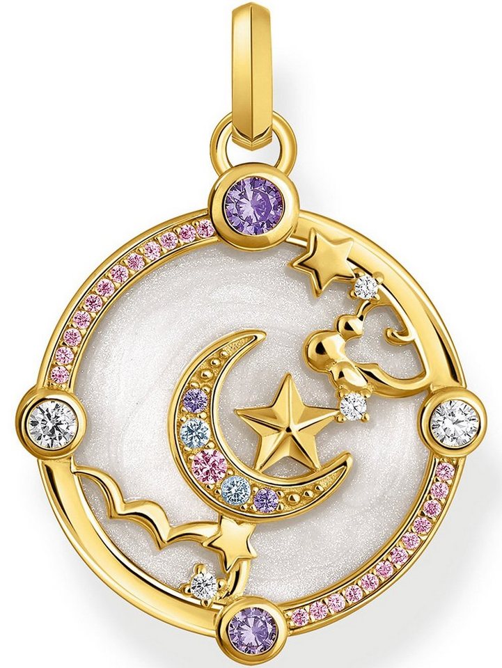 THOMAS SABO Kettenanhänger Thomas Sabo PE954-565-7 Anhänger Halbmond von THOMAS SABO