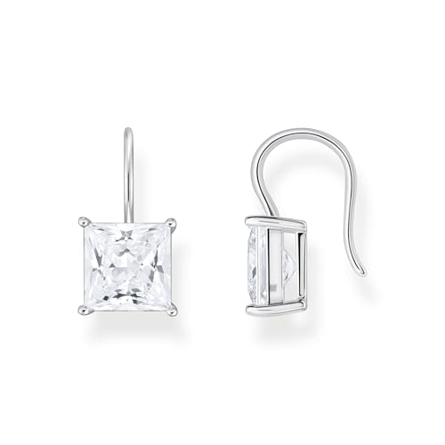 THOMAS SABO Ohrhänger mit Stein-Anhänger Recyceltes 925 Silber H2289-051-14 von THOMAS SABO