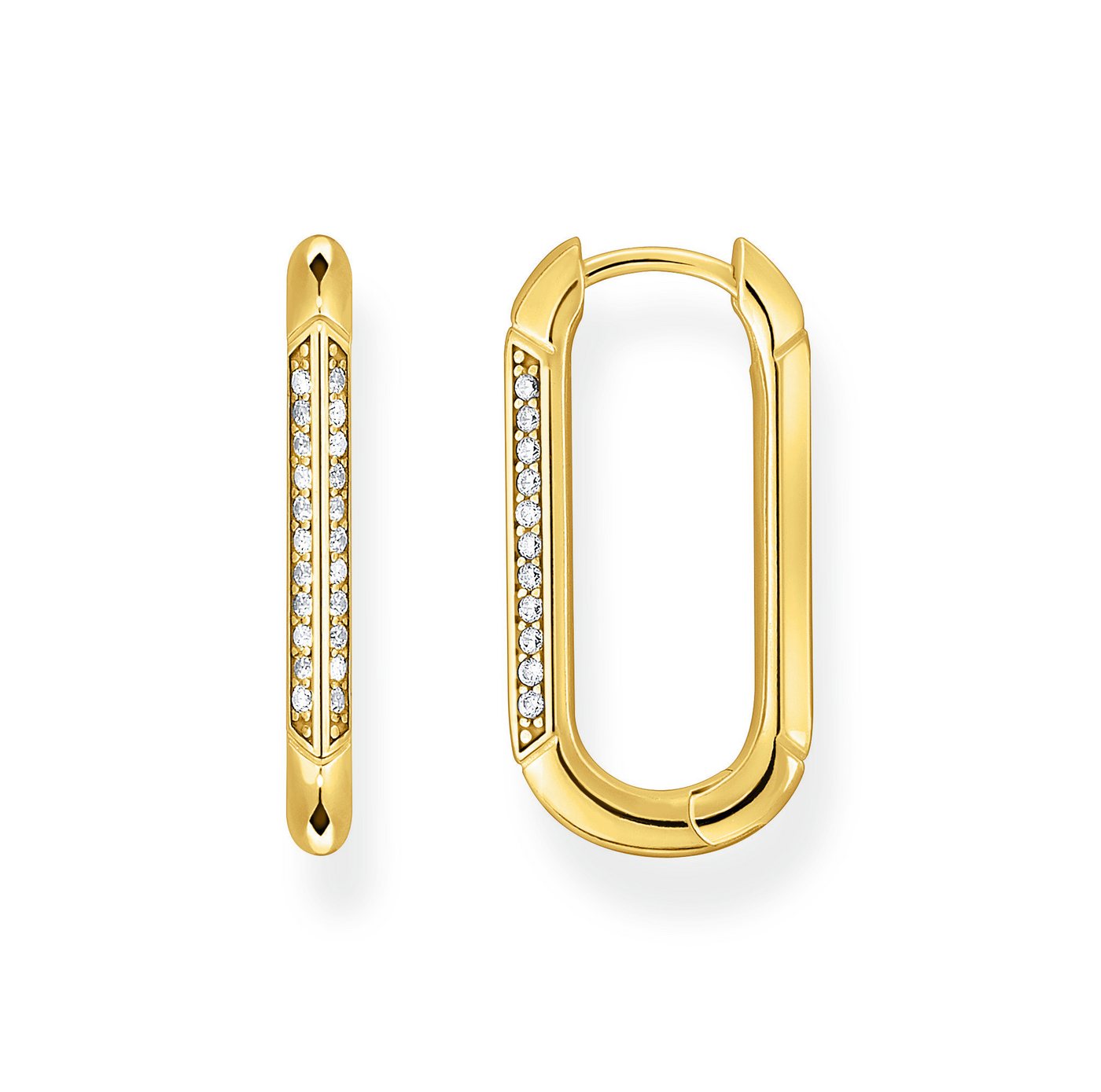 THOMAS SABO Ohrring-Set Thomas Sabo Creolen CR674-414-14 Silber vergoldet THOMAS SABO Ohrring-Set Thomas Sabo Creolen CR674-414-14 Silber vergoldet von THOMAS SABO