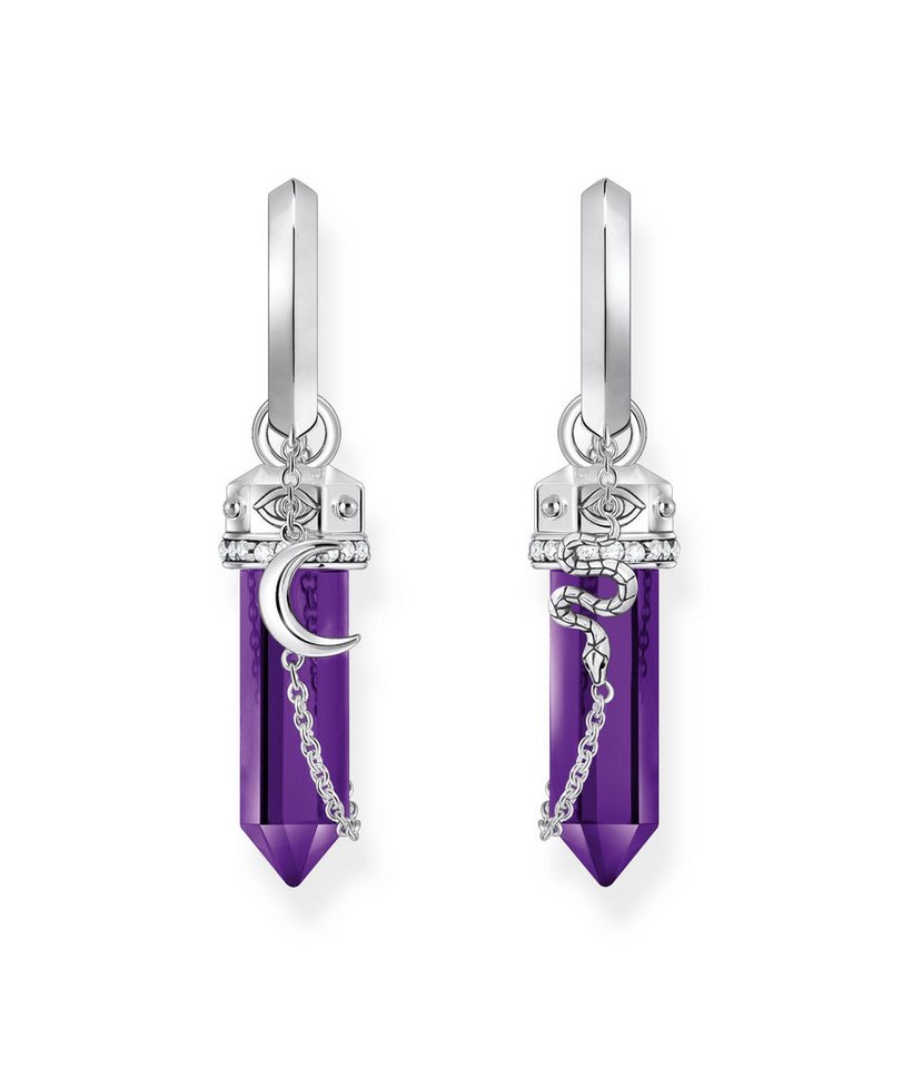 THOMAS SABO Ohrring-Set Thomas Sabo Creolen mit Anhänger CR722-643-13 Silber THOMAS SABO Ohrring-Set Thomas Sabo Creolen mit Anhänger CR722-643-13 Silber von THOMAS SABO