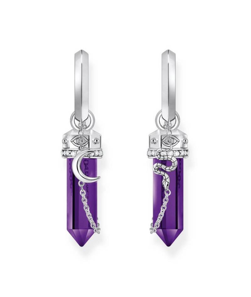 THOMAS SABO Ohrring-Set Thomas Sabo Creolen mit Anhänger CR722-643-13 Silber von THOMAS SABO