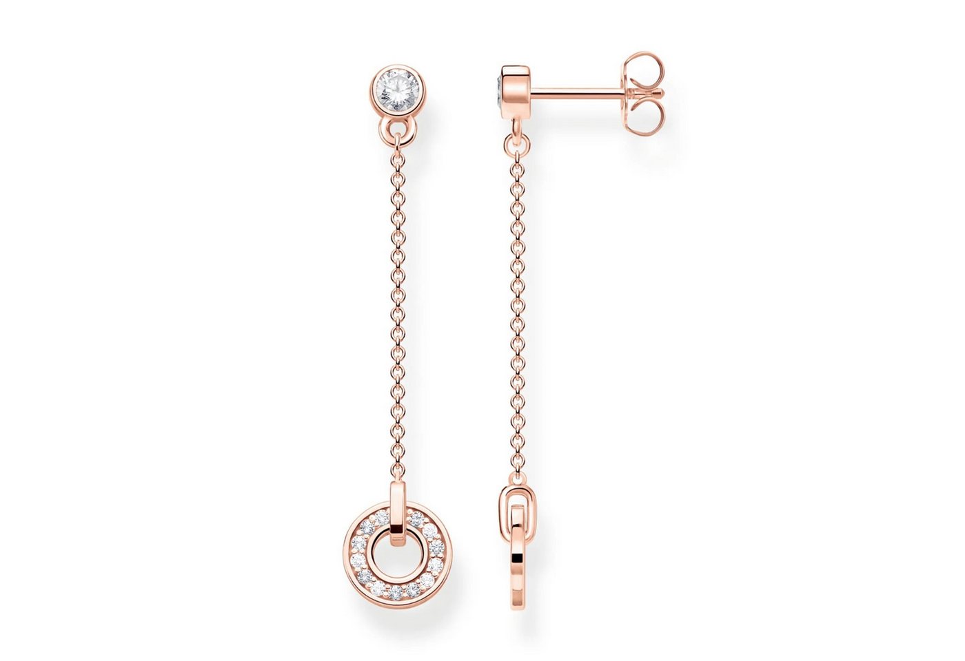THOMAS SABO Ohrstecker-Set Thomas Sabo - H2063-416-14 - Ohrringe - 925er Silber rosévergoldet THOMAS SABO Ohrstecker-Set Thomas Sabo - H2063-416-14 - Ohrringe - 925er Silber rosévergoldet von THOMAS SABO