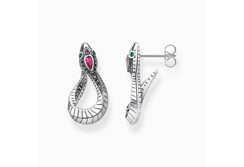 THOMAS SABO Paar Ohrhänger THOMAS SABO Ohrringe Schlange silber von THOMAS SABO
