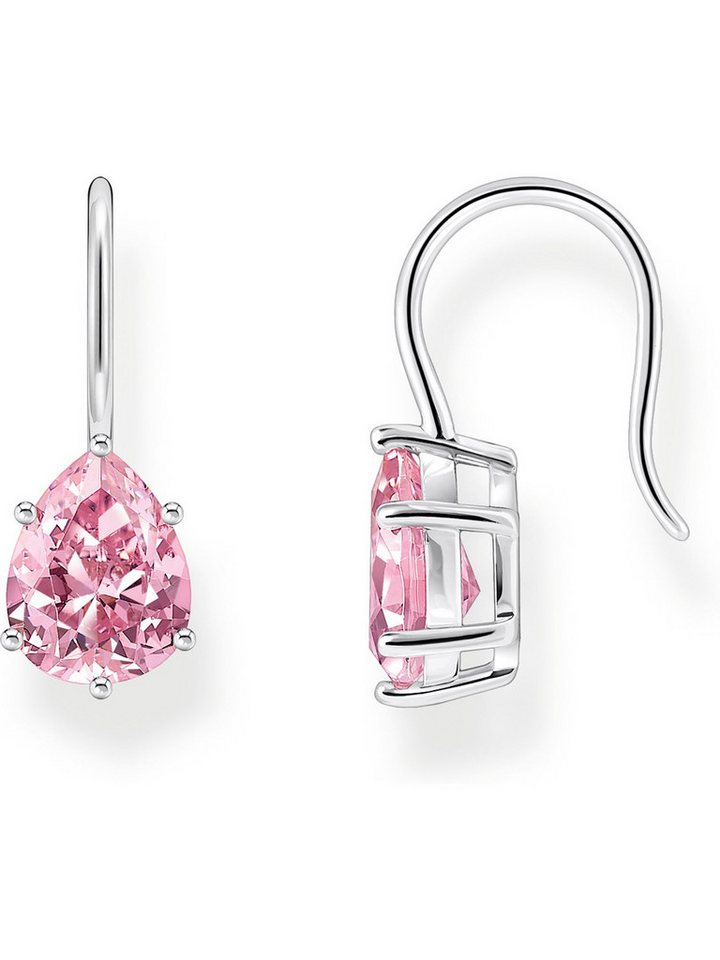 THOMAS SABO Paar Ohrhänger Thomas Sabo Damen-Ohrhänger 925er Silber Zirkonia von THOMAS SABO
