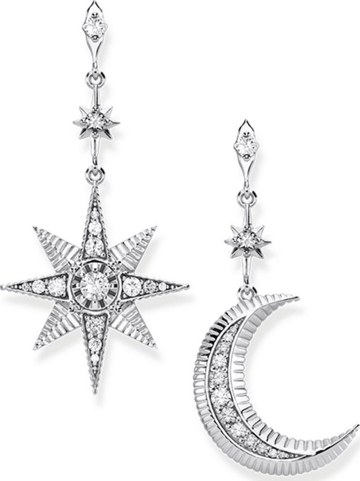 THOMAS SABO Paar Ohrhänger Thomas Sabo Damen-Ohrhänger 925er Silber Zirkonia THOMAS SABO Paar Ohrhänger Thomas Sabo Damen-Ohrhänger 925er Silber Zirkonia von THOMAS SABO