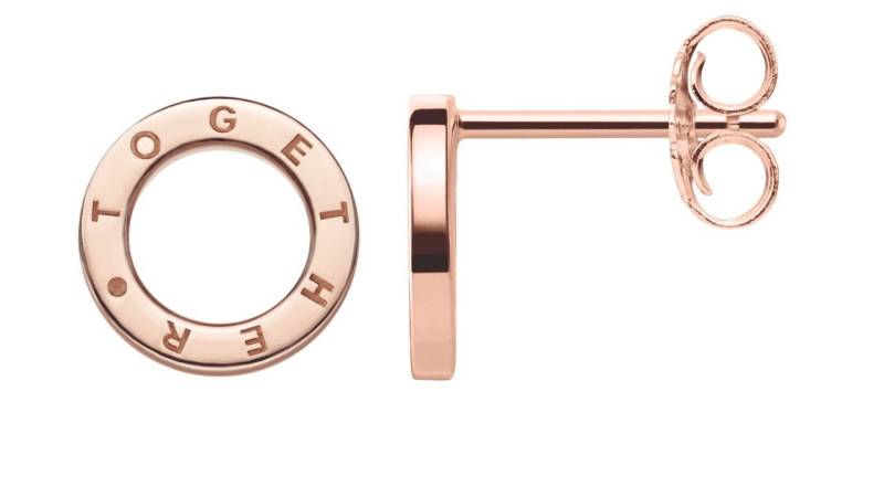 THOMAS SABO Paar Ohrstecker H1946-415-12 Ohrstecker Kreise Together von THOMAS SABO