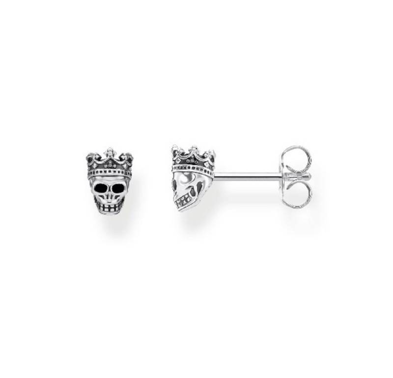 THOMAS SABO Paar Ohrstecker H2111-643-11, Totenkopf König von THOMAS SABO