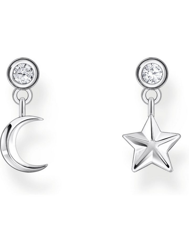 THOMAS SABO Paar Ohrstecker Thomas Sabo Damen-Ohrstecker 925er Silber Zirkonia von THOMAS SABO