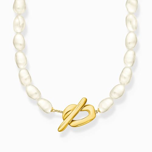 THOMAS SABO Perlenkette Natural Beauty vergoldet THOMAS SABO Perlenkette Natural Beauty vergoldet von THOMAS SABO