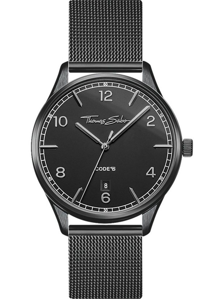 THOMAS SABO Quarzuhr Thomas Sabo Herren-Uhren Analog Quarz, Klassikuhr von THOMAS SABO