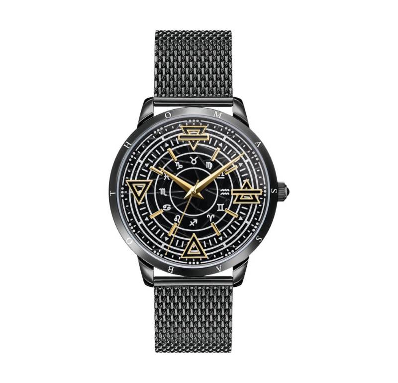 THOMAS SABO Quarzuhr WA0389-202-203, Thomas Sabo, Herren, Schwarz von THOMAS SABO