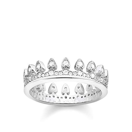 THOMAS SABO Ring Krone 925 Sterling Silber TR2235-051-14-50 von THOMAS SABO
