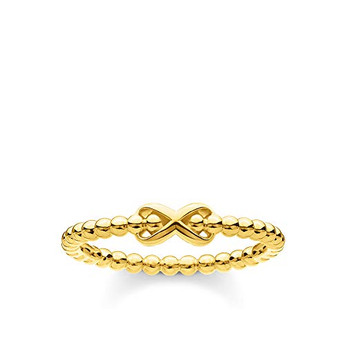 THOMAS SABO Ring Kugeln mit Infinity gold vergoldetes Silber TR2320-413-39-50 von THOMAS SABO