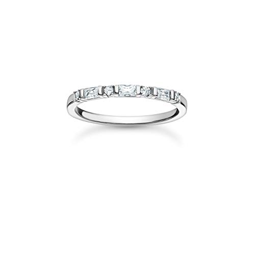THOMAS SABO Ring weiße Steine 925 Sterling Silber TR2348-051-14-50 von THOMAS SABO