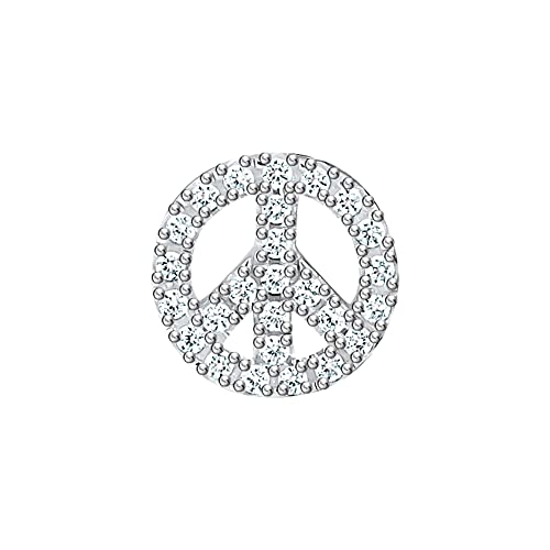 Thomas Sabo Einzel Ohrstecker Peace 925 Sterling Silber H2218-051-14 von THOMAS SABO