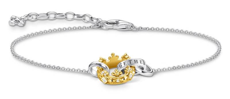 THOMAS SABO Silberarmband TOGETHER A1982-849-14-L19V von THOMAS SABO