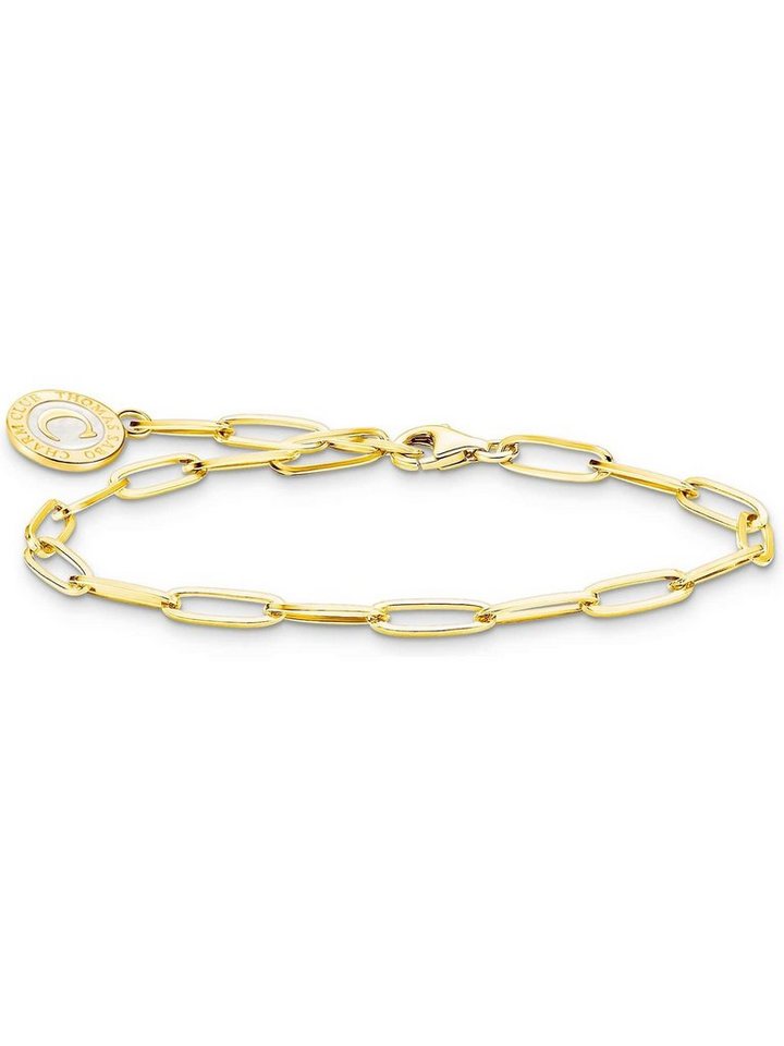 THOMAS SABO Silberarmband Thomas Sabo Damen-Armband 925er Silber, Emaille von THOMAS SABO