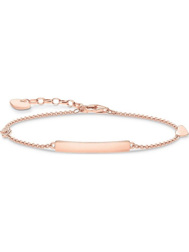 THOMAS SABO Silberarmband Thomas Sabo Damen-Armband 925er Silber Zirkonia, Modern von THOMAS SABO