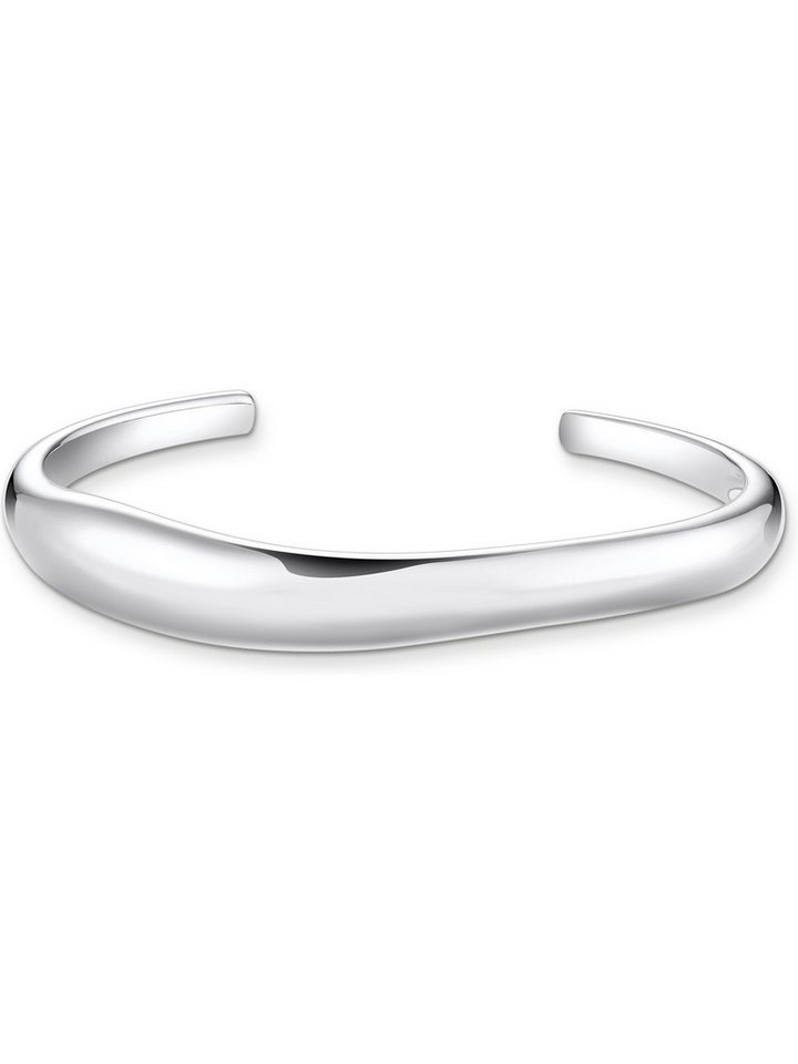 THOMAS SABO Silberarmband Thomas Sabo Damen-Armreif 925er Silber, Modern THOMAS SABO Silberarmband Thomas Sabo Damen-Armreif 925er Silber, Modern von THOMAS SABO