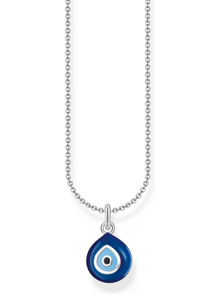 THOMAS SABO Silberkette Thomas Sabo Damen-Kette 925er Silber, Emaille, Charming THOMAS SABO Silberkette Thomas Sabo Damen-Kette 925er Silber, Emaille, Charming von THOMAS SABO