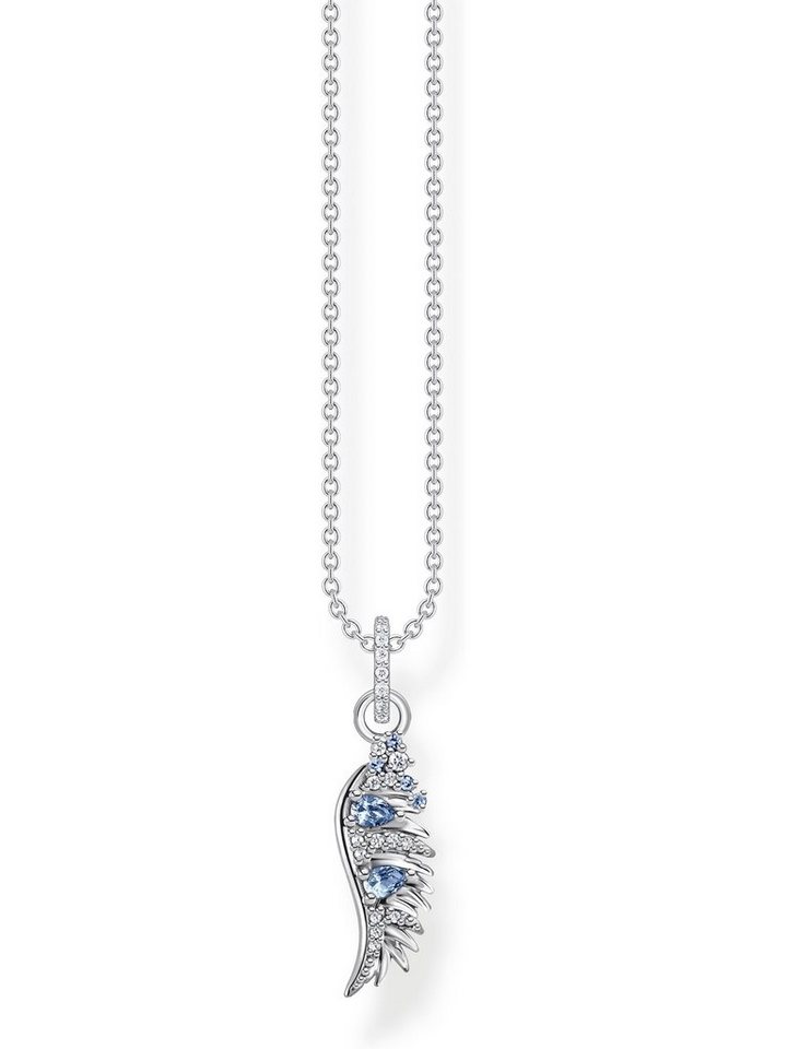 THOMAS SABO Silberkette Thomas Sabo Damen-Kette 925er Silber Farbstein THOMAS SABO Silberkette Thomas Sabo Damen-Kette 925er Silber Farbstein von THOMAS SABO