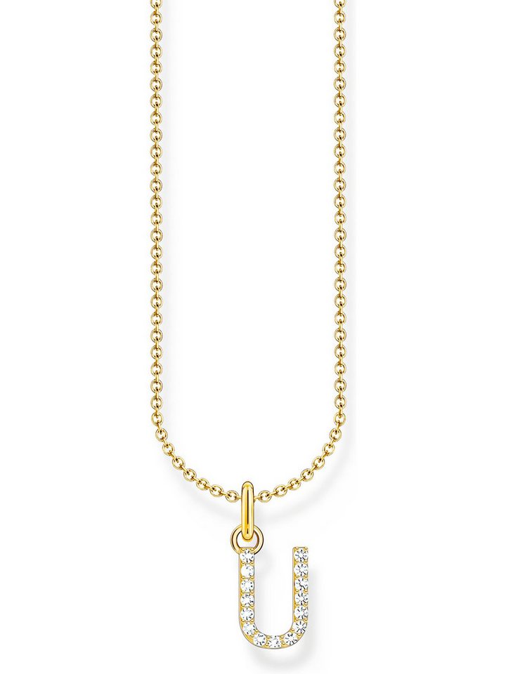 THOMAS SABO Silberkette Thomas Sabo Damen-Kette 925er Silber Zirkonia, Charming THOMAS SABO Silberkette Thomas Sabo Damen-Kette 925er Silber Zirkonia, Charming von THOMAS SABO