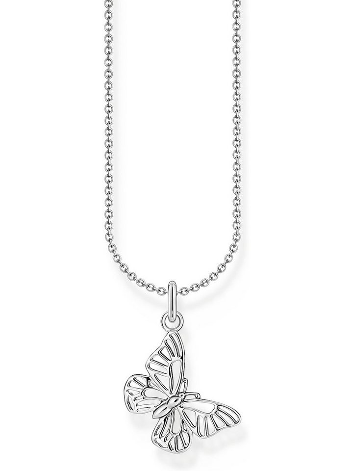 THOMAS SABO Silberkette Thomas Sabo Damen-Kette 925er Silber, Charming von THOMAS SABO