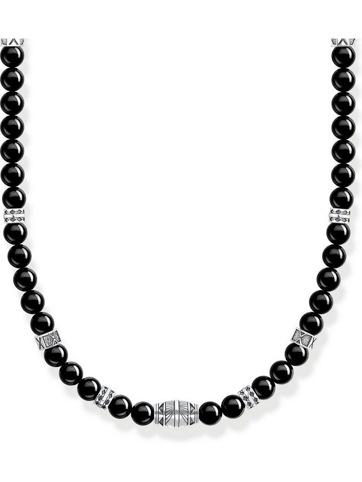 THOMAS SABO Silberkette Thomas Sabo Unisex-Kette 925er Silber Farbstein, Rebel at heart von THOMAS SABO