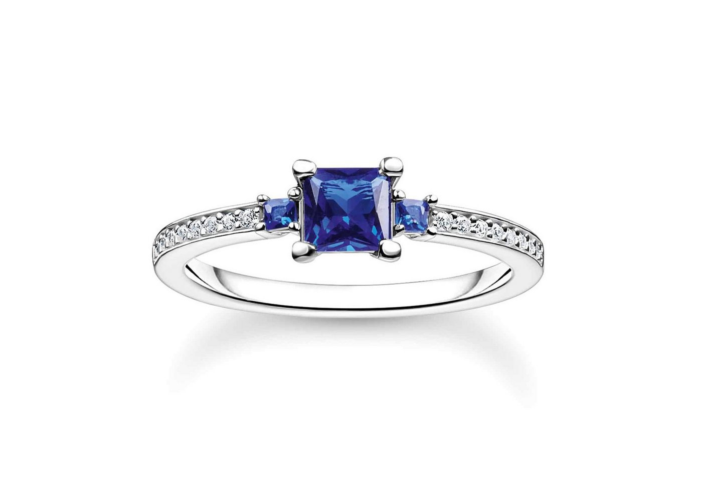 THOMAS SABO Silberring Blaue und Weißen Steine THOMAS SABO Silberring Blaue und Weißen Steine von THOMAS SABO
