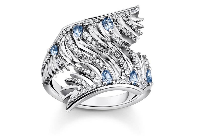 THOMAS SABO Silberring Damen-Phönix-Blaue e von THOMAS SABO