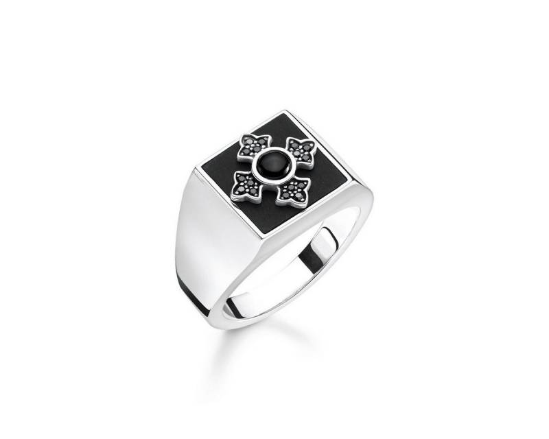THOMAS SABO Silberring TR2209-641-11 Ring Herren Royalty Kreuz Sterling-Silber Gr. 62 von THOMAS SABO