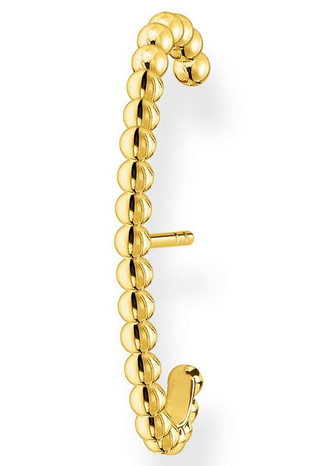 THOMAS SABO Single-Ohrstecker Kugeln gold, Kugeln silber, H2154-001-21, H2154-413-39 von THOMAS SABO