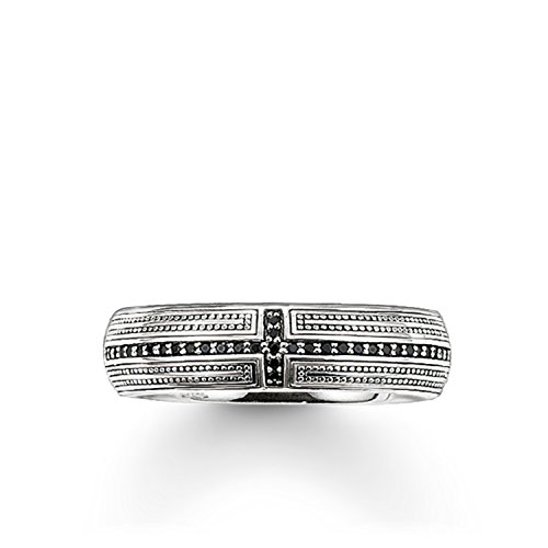 THOMAS SABO Unisex Bandring Kreuz Pavé 925 Sterlingsilber TR1943-051-11 THOMAS SABO Unisex Bandring Kreuz Pavé 925 Sterlingsilber TR1943-051-11 von THOMAS SABO