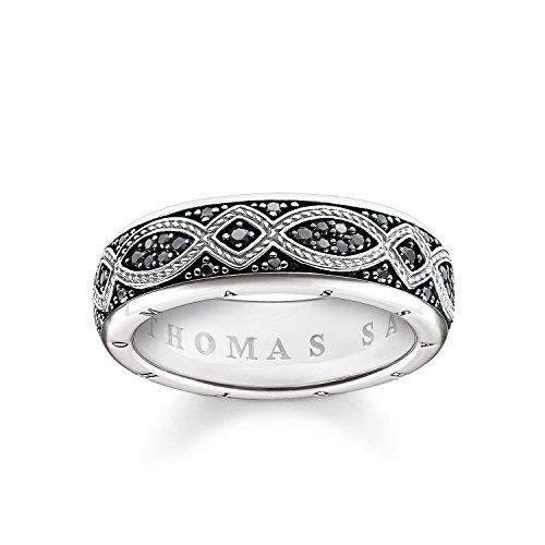 THOMAS SABO Unisex Bandring Love Knot 925Er Sterlingsilber, Geschwärzt TR2087-643-11 THOMAS SABO Unisex Bandring Love Knot 925Er Sterlingsilber, Geschwärzt TR2087-643-11 von THOMAS SABO