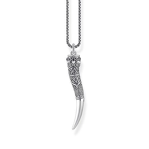 THOMAS SABO Unisex Kette Akanthhorn 925 Sterling Silber geschwärzt KE1995-643-11 von THOMAS SABO