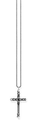 THOMAS SABO Unisex Kreuz Kette 925 Sterling Silber geschwärzt KE2003-508-11 THOMAS SABO Unisex Kreuz Kette 925 Sterling Silber geschwärzt KE2003-508-11 von THOMAS SABO
