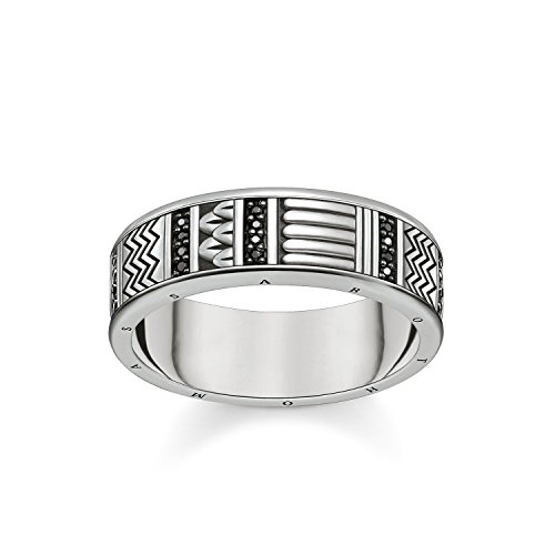 THOMAS SABO Unisex Ring Hieroglyphen-Ornamentik 925Er Sterlingsilber, Geschwärzt TR2108-643-11 THOMAS SABO Unisex Ring Hieroglyphen-Ornamentik 925Er Sterlingsilber, Geschwärzt TR2108-643-11 von THOMAS SABO