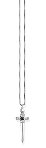 THOMAS SABO Unisex Schwert Kette 925 Sterling Silber geschwärzt KE1999-507-11 von THOMAS SABO