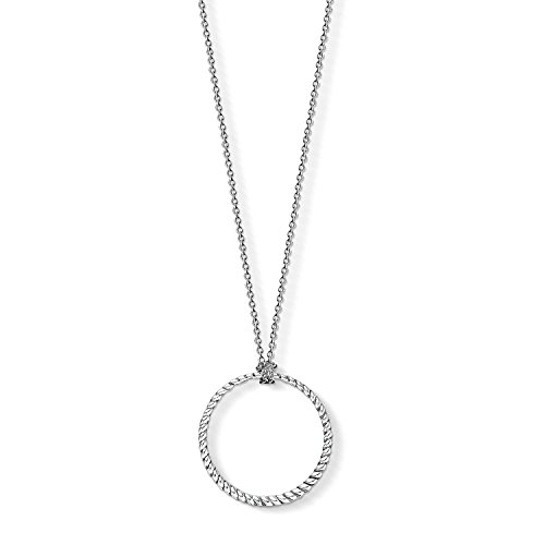 Thomas Sabo Damen Charm-Kette Kreis Groß Charm Club 925 Sterling Silber X0251-637-21 von THOMAS SABO