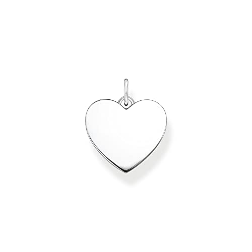 Thomas Sabo Anhänger Herz aus 925 Sterlingsilber, Maße: 2,7cm x 2,3cm, PE926-001-21 von THOMAS SABO